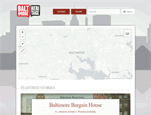 Tablet Screenshot of explore.baltimoreheritage.org